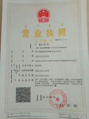 科右前旗恒運種植專業(yè)合作社【工商信息_電話地址_注冊信息_信用信息_財務(wù)信息】查詢_企查查
